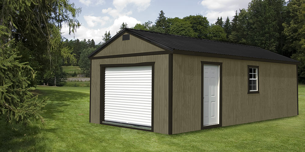 Garage Wooden - Yoder's Portable Buildings Indiana