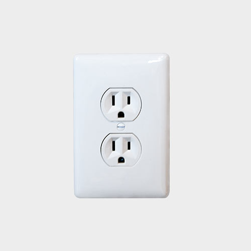 Wall Outlet & Cover - Yoder's Portable Buildings