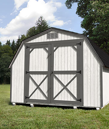 Barn Painted - Yoder's Portable Buildings Indiana