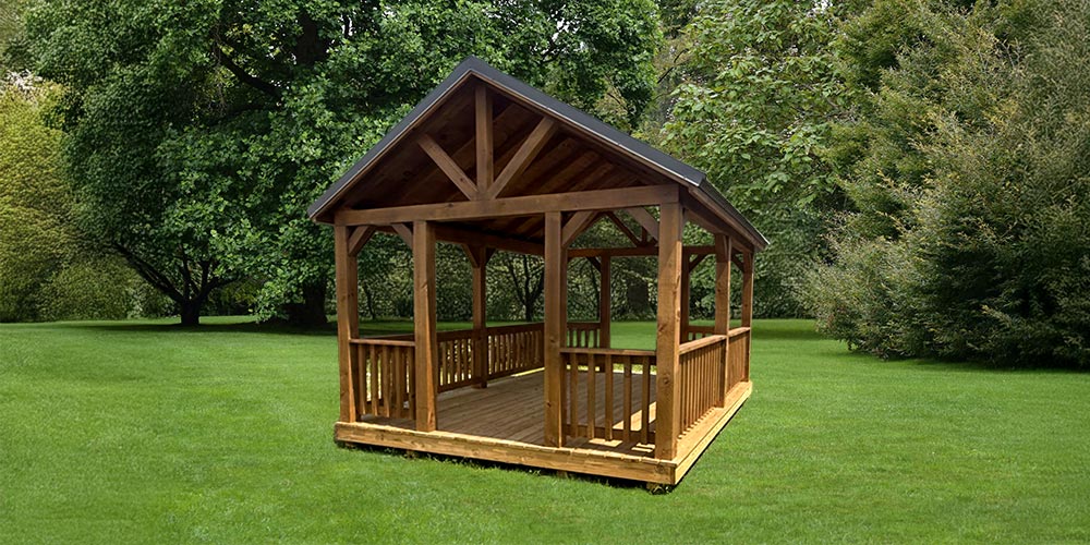 Rustic Pavilion - Yoder's Portable Buildings
