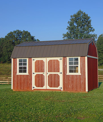 Side Lofted Barn Wooden - Yoder's Portable Buildings Indiana