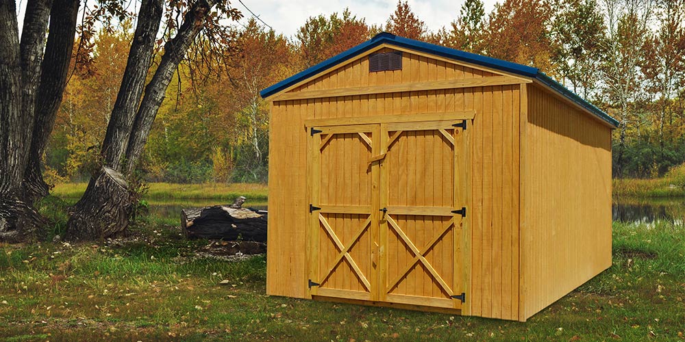 Utility Shed Wooded - Yoder's Portable Buildings Indiana